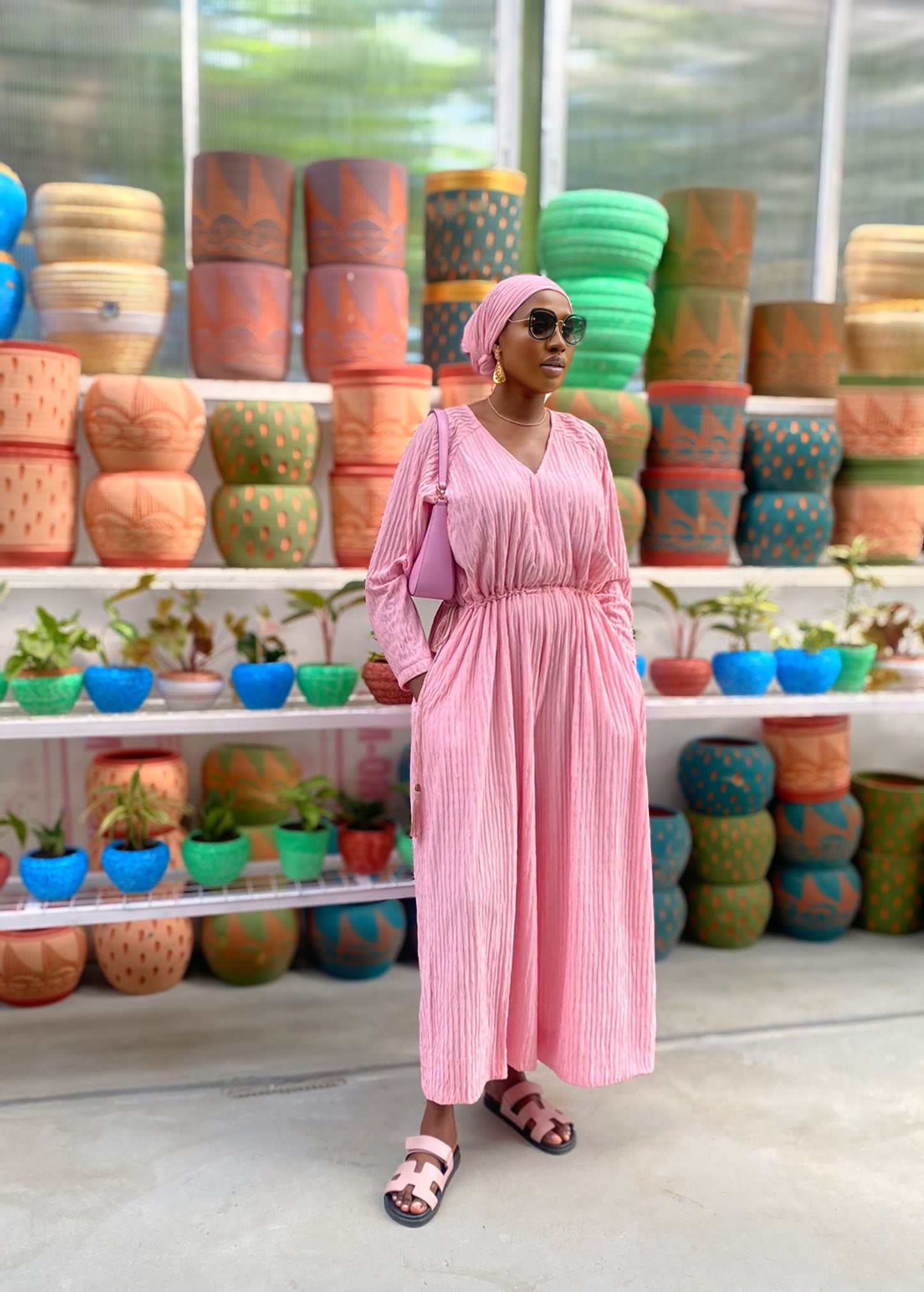 Everywhere Pleated Jumpsuit