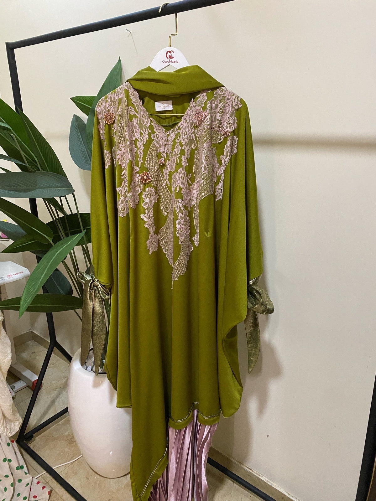 Olaide Kaftan in Green
