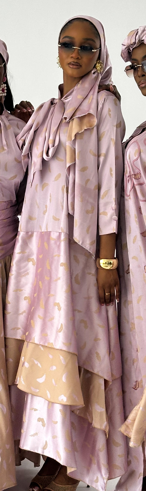 The Everywhere Dress – satin jacquard