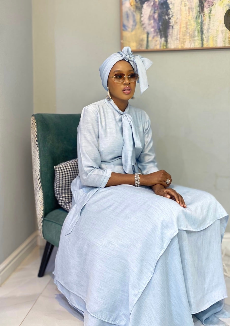 Everywhere Dress (ice blue)