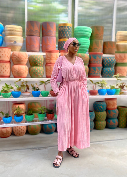 Everywhere Pleated Jumpsuit