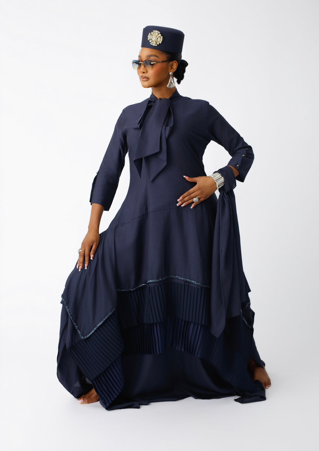 Everywhere Dress (navy blue)