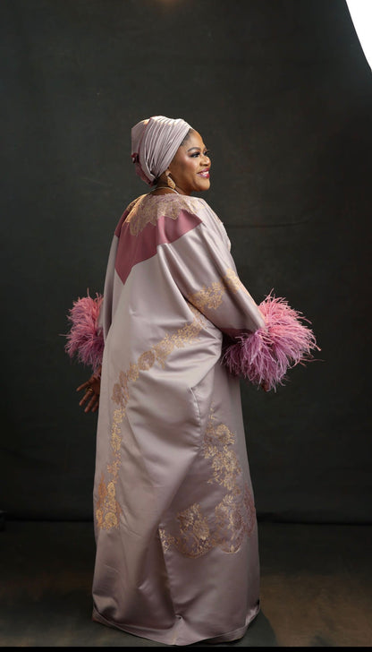 The Coco Feather Kaftan