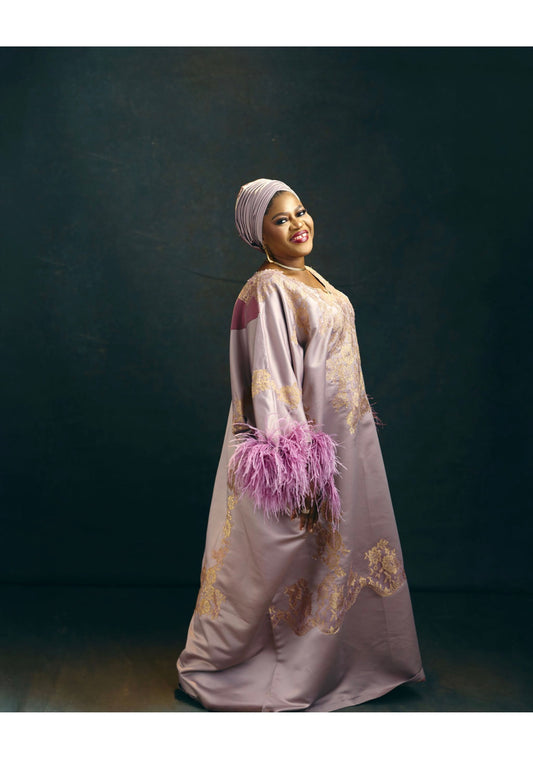 The Coco Feather Kaftan