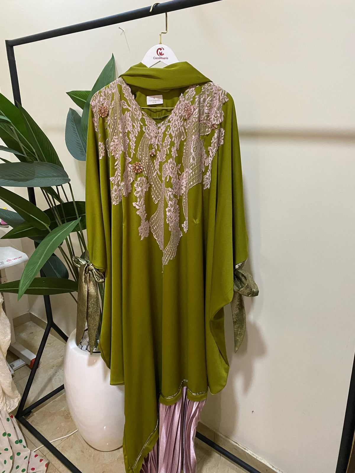 Olaide Kaftan in Green